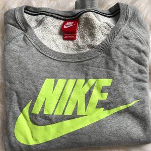 Gray Nike Crewneck Sweatshirt